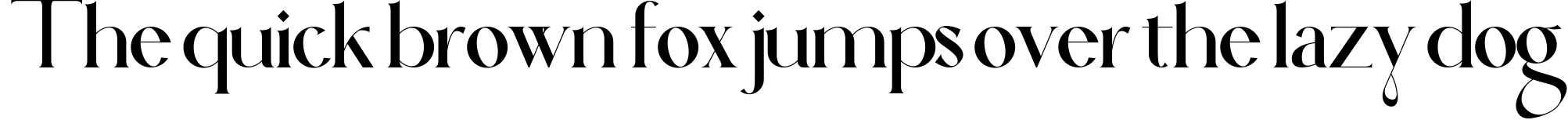 Example 3 of  Font