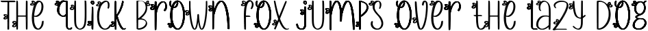 Example 26 of  Font