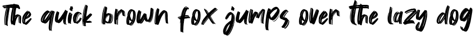 Example 2 of  Font