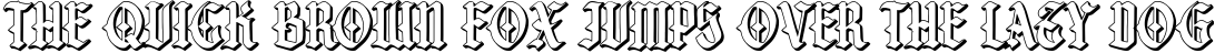 Example 5 of  Font