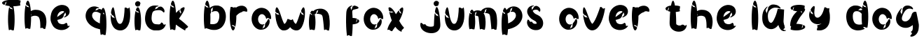Example 1 of  Font