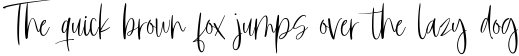 Example 8 of  Font