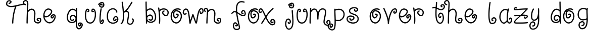 Example 8 of  Font