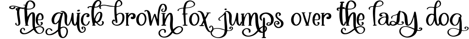 Example 1 of  Font