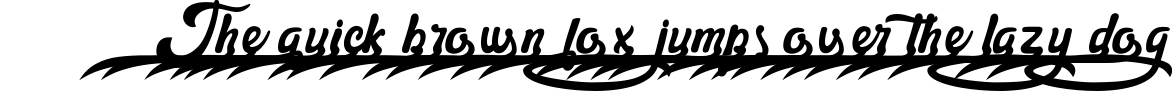 Example 8 of  Font