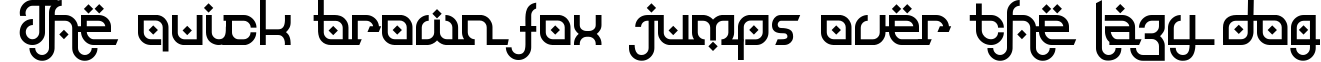 Example 1 of  Font
