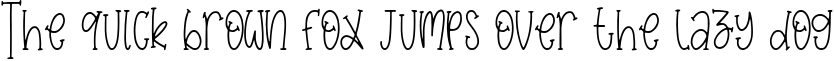 Example 1 of  Font