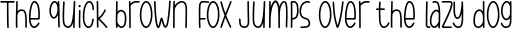 Example 22 of  Font