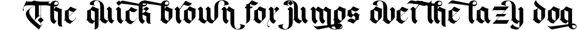 Example 1 of  Font