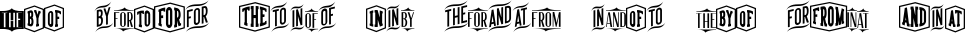Example 15 of  Font