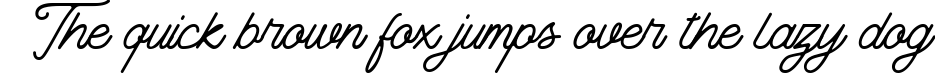 Example 55 of  Font