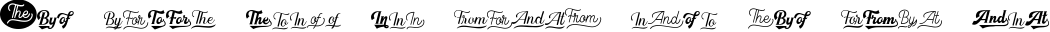 Example 13 of  Font