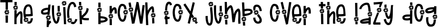 Example 9 of  Font