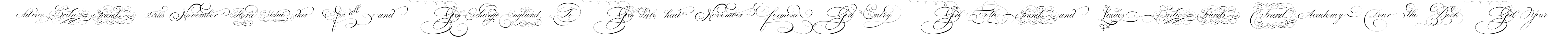 Example 1 of  Font