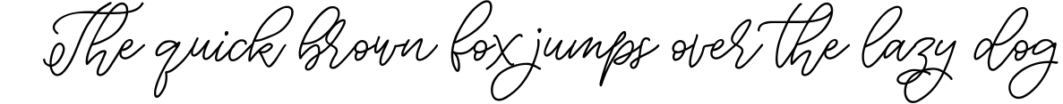 Example 2 of  Font