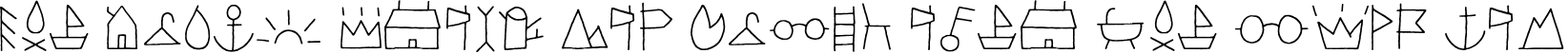 Example 21 of  Font