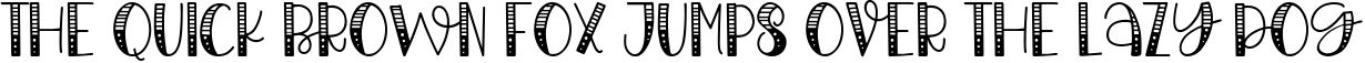 Example 1 of  Font