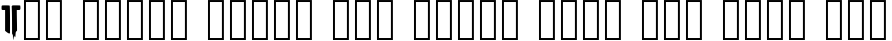 Example 2 of  Font