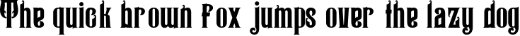 Example 1 of  Font