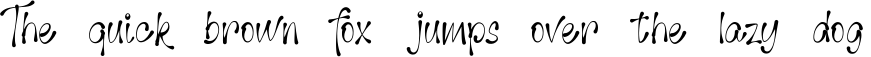 Example 2 of  Font