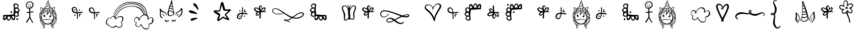 Example 1 of  Font
