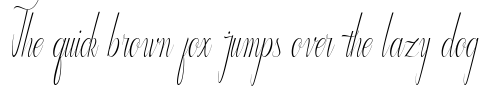 Example 1 of  Font