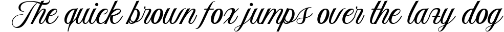 Example 1 of  Font