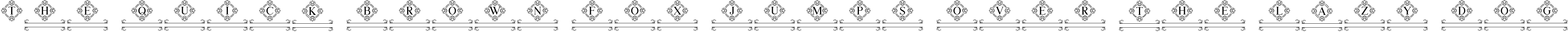 Example 1 of  Font