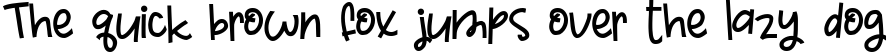 Example 2 of  Font