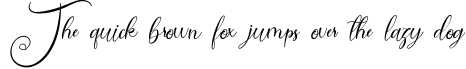 Example 1 of  Font