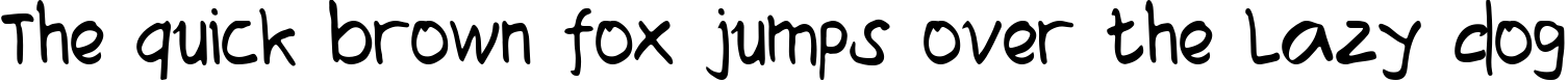 Example 1 of  Font