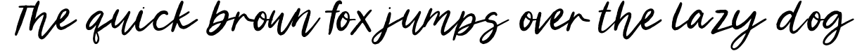 Example 8 of  Font