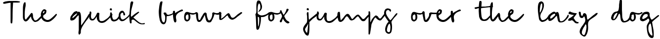 Example 1 of  Font