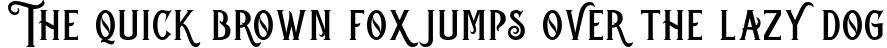 Example 1 of  Font