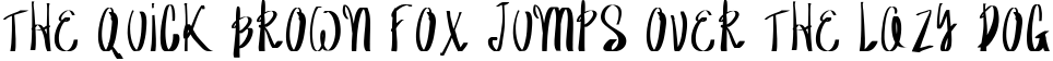 Example 6 of  Font