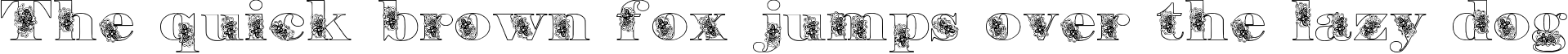 Example 1 of  Font