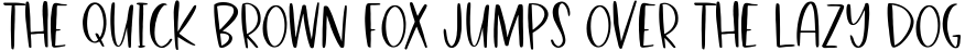 Example 5 of  Font