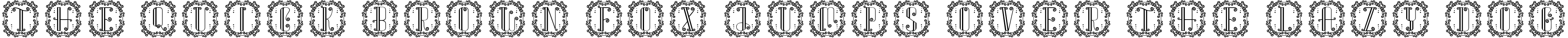 Example 64 of  Font