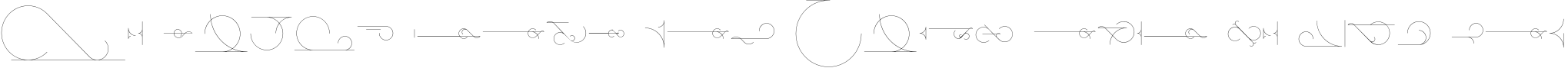Example 1 of  Font