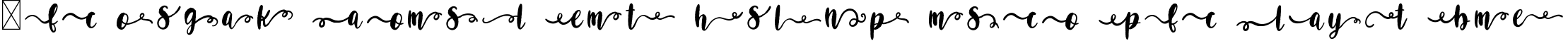 Example 1 of  Font