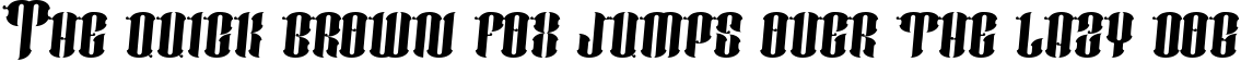 Example 1 of  Font