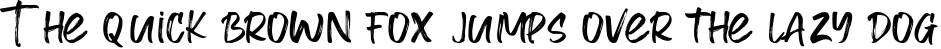 Example 21 of  Font