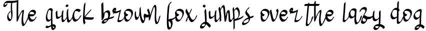 Example 1 of  Font
