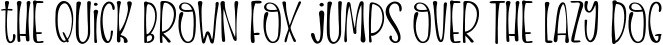 Example 1 of  Font
