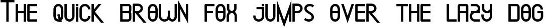 Example 1 of  Font