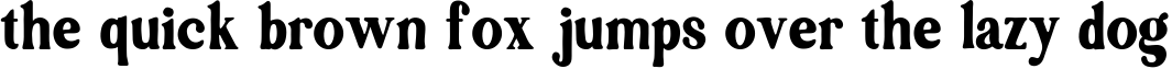 Example 1 of  Font