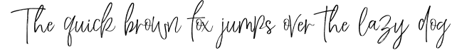 Example 121 of  Font