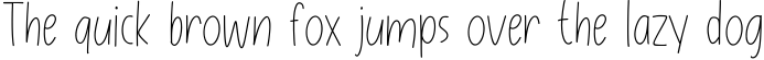 Example 1 of  Font