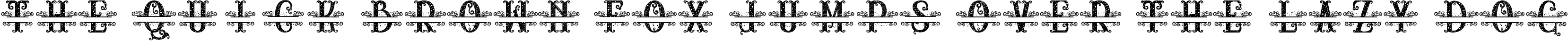 Example 73 of  Font