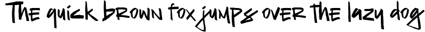 Example 57 of  Font